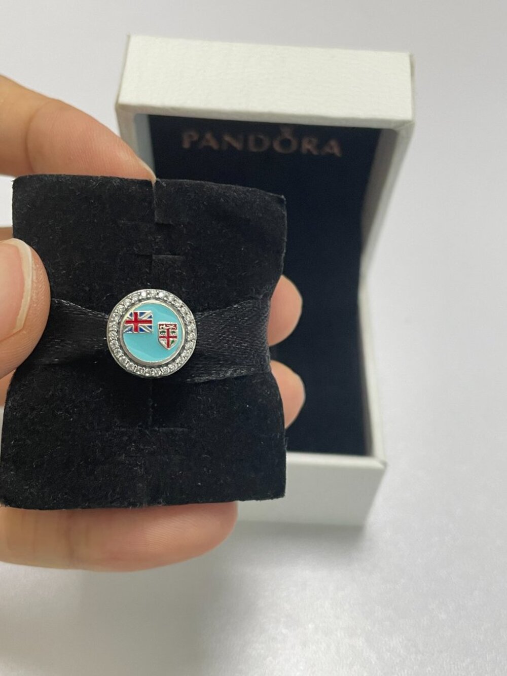 Pandora Fiji Flag Exclusive Charm Bead
